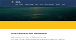 Desktop Screenshot of manaisland.org.nz